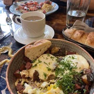 NEW Sunny Side up Eggs with Potato and KAVURMA