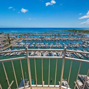 View from the Ilikai Marina