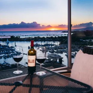 Beautiful Sunset from our property at Harbor View Plaza