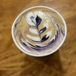 2.27.23 Ube latte