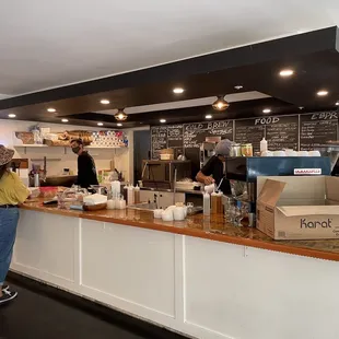 interior, sushi and sashimi