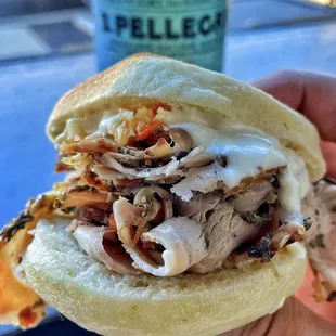 Porchetta tigelle