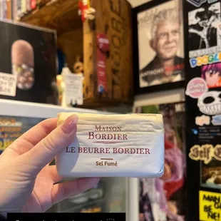 Bordier butter.