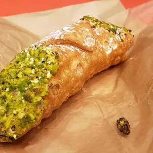 Pistachio Cannoli