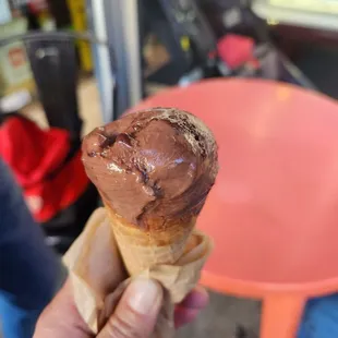 Tripple chocolate brownie gelato