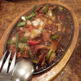 Sizzling Beef Platter
