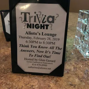 a sign for a private night