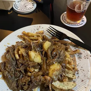Short rib poutine.