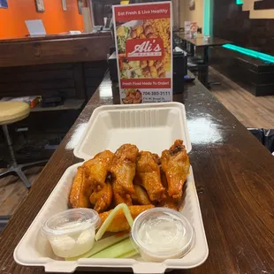 Buffalo hot wings