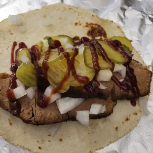 BRISKET TACO