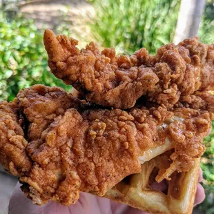 Chicken and Waffles