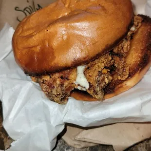 Spicy Chicken sandwich