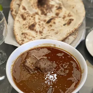 Ali Nihari and Tandoori Naan