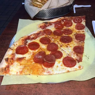 Pepperoni pizza