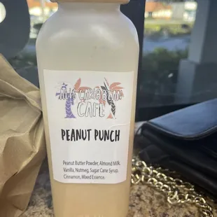 Peanut punch!