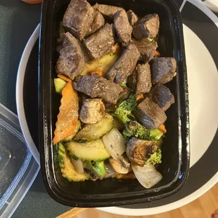 HG4. Hibachi New York Strip Steak