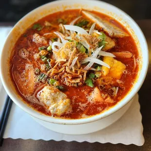 Tasty bun rieu.  Lunch special.