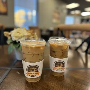 Gingerbread Horchata &amp; Butterscotch Shaken Espresso