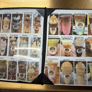 Drink Menu as of 9/24/24