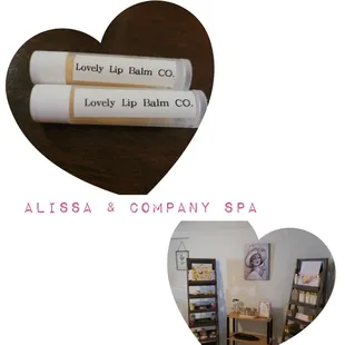 Natural lip balm made by a 12 year old. Full facial product line. Natural ingredients.