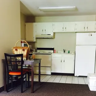 King room with full kitchen...