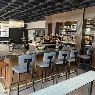 Bar area
