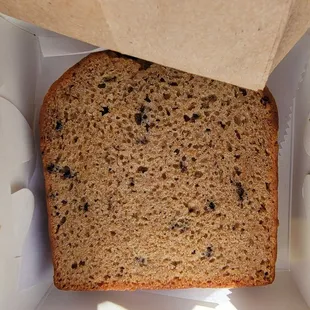 Blueberry loaf