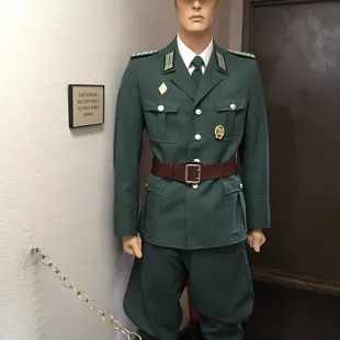 East German checkpoint police