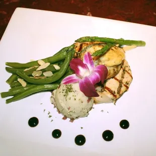 a plate of food