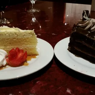 Lemoncello and Chocolate mouse cake