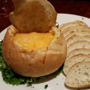 Crab dip bowl