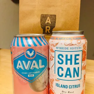 Rose cider &amp; spritzer