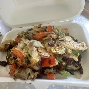 MEGA omelette with 5+ toppings