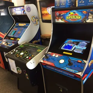 Arcade games available