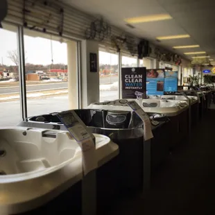 Hot tubs &amp; accessories available