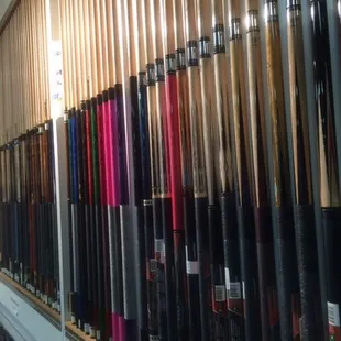 Billiard accessories available