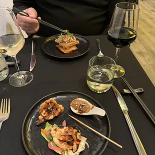 Tempura beech mushroom