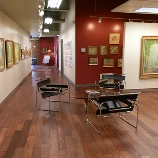 the gallery has one main hall