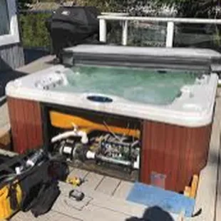 Ready to relax but having issues with the hot tub?