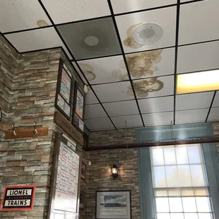 Ceiling needs fixed up