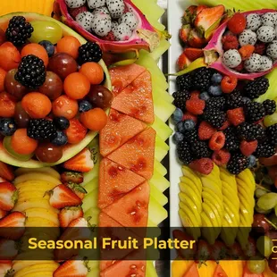 We handpick the best seasonal fruit