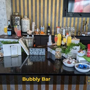 We offer several bar packages!