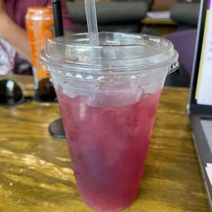 Black 20 oz. Iced Black-Raspberry