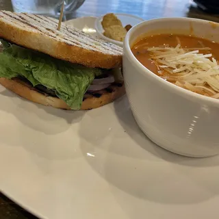Choose 2 Panini And Soup