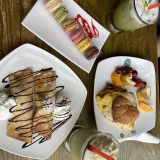 Iced Green Macchiato