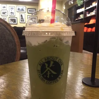 White Mocha Green Freddo (Frozen)