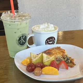 Breakfast Quiche (Regular Or Veggie)