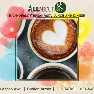 #SummerAtAllAboutCha #TeaTime #CoffeeLovers #Sushi #GatheringPlace #SummerVibes #AllAboutChaBA