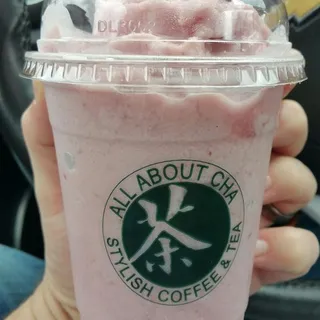 Blackberry Latte Freddo