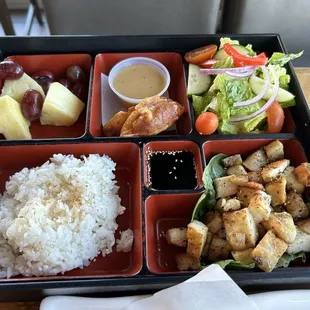 Chicken bento box